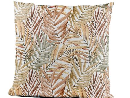 Cushion Lino Leaf of a plant 45 x 10 x 45 cm on Sale