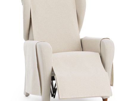 Armchair slipcovers Eysa AQUA Beige 100 x 110 x 55 cm Hot on Sale