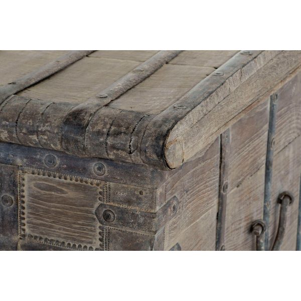 Chest Home ESPRIT Natural Teak Single part 118 X 66 X 87 cm Hot on Sale