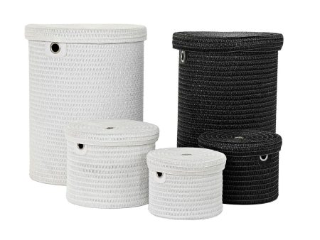 Basket set DKD Home Decor polypropylene (5 pcs) (42 x 42 x 53 cm) Discount