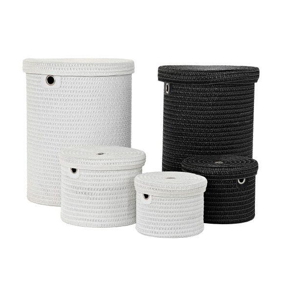 Basket set DKD Home Decor polypropylene (5 pcs) (42 x 42 x 53 cm) Discount