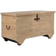 Chest Home ESPRIT Natural Teak 136 X 70 X 76 cm Online now