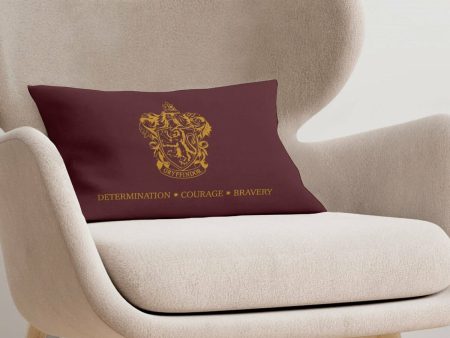 Cushion cover Harry Potter Gryffindor Sparkle Multicolour Burgundy 30 x 50 cm Online now