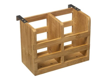 Cutlery Drainer Bamboo 16 x 12.5 x 10 cm Online now