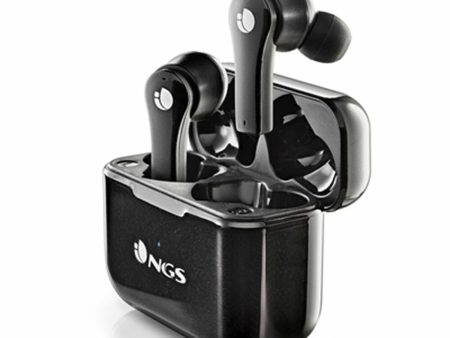 Bluetooth Headphones NGS ARTICA BLOOM White Black Silicone Online now