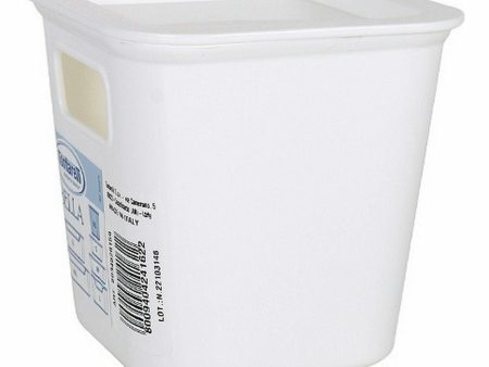 Storage Box Tontarelli Bella White 11,4 x 11,4 x 11,2 cm For Discount