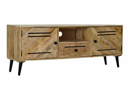 TV furniture DKD Home Decor Brown Metal Mango wood (150 x 59 x 40 cm) Online Hot Sale