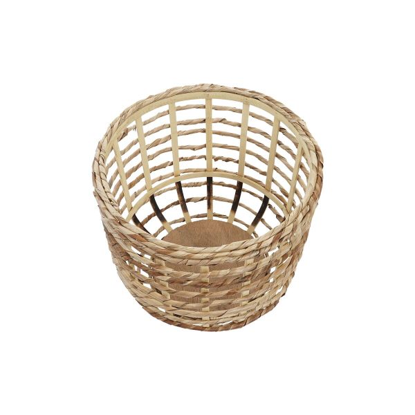 Basket set DKD Home Decor FIBRA MAIZ (3 Pieces) (Refurbished A) Hot on Sale