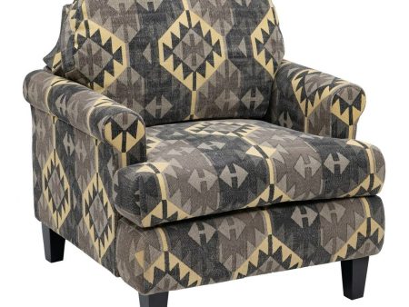 Armchair Black Taupe 91 x 90 x 95 cm Fashion