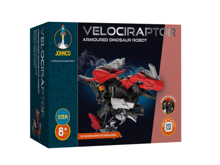 VELOCIRAPTOR  ARMOURED DINOSAUR ROBOT Online now