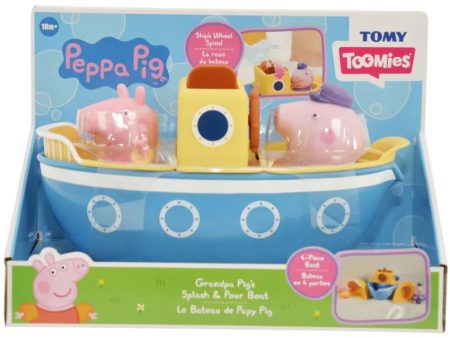 PEPPA PIG GRANDPA PIGS SPLASH & POUR BOAT Cheap