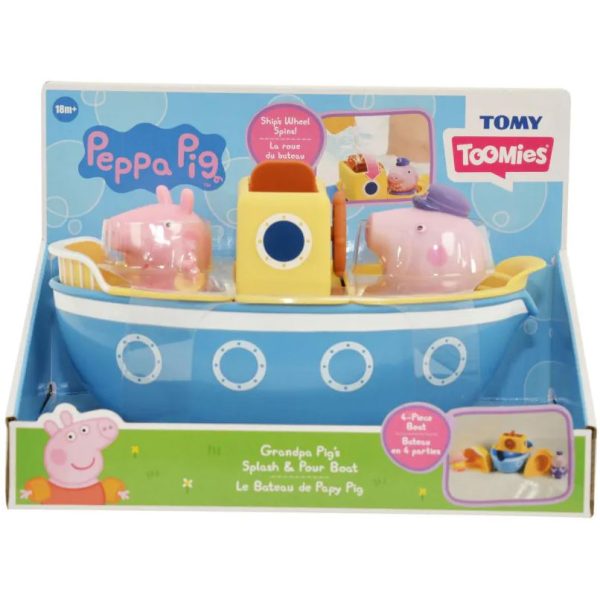 PEPPA PIG GRANDPA PIGS SPLASH & POUR BOAT Cheap