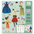 DJECO Massive Fashion Stickers And Paper Dolls Fashion