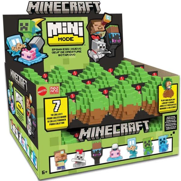 MINECRAFT MINI MODE SPAWN EGG ASST Discount