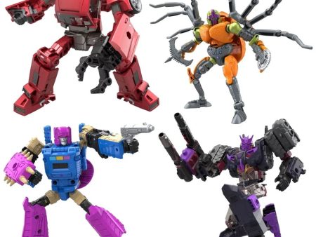 Transformers Legacy United Action Figures 4Pack Set Hot on Sale