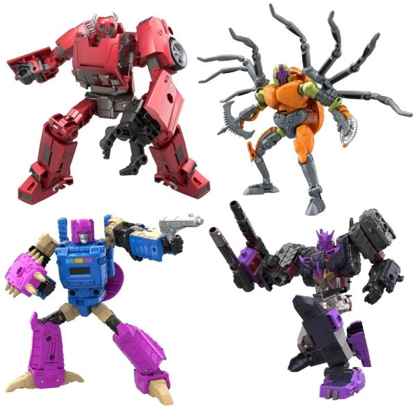 Transformers Legacy United Action Figures 4Pack Set Hot on Sale