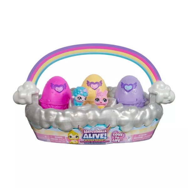 HATCHIMALS ALIVE SPRING BASKET For Cheap