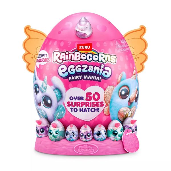 ZURU RAINBOCORNS EGGZANIA FAIRY MANIA GIANT SURPRISE For Discount