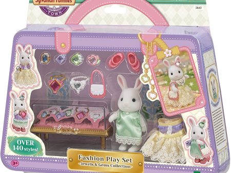 SYLVANIAN FAMILIES FASHION PLAY SET JEWELS & GEMS Discount