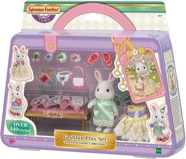 SYLVANIAN FAMILIES FASHION PLAY SET JEWELS & GEMS Discount