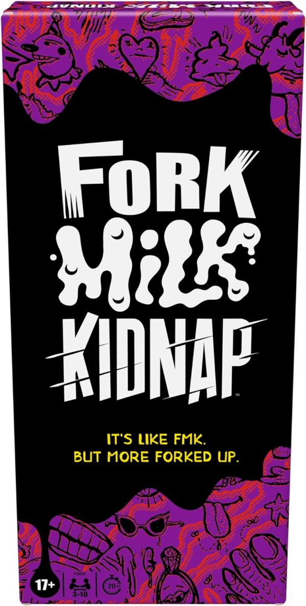 FORK MILK KIDNAP CARD GAME For Sale