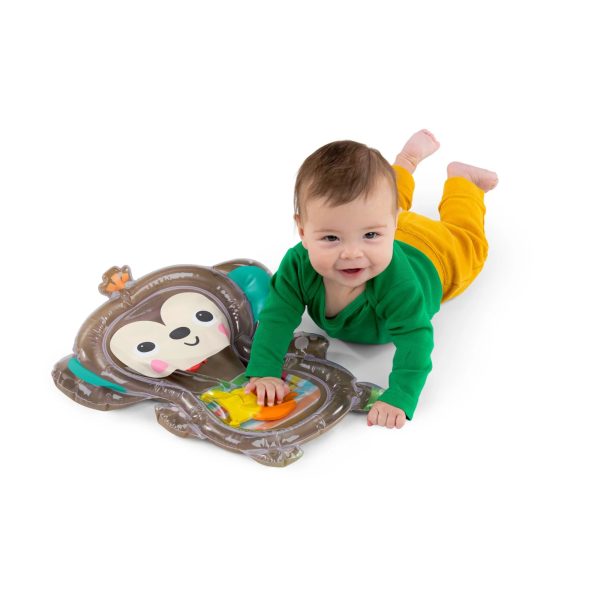 BRIGHT STAR Hungry Monkey Tummy Time Water Mat For Sale