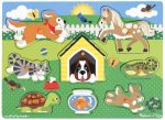 MND9053 MELISSA & DOUG PETS PEG PUZZLE Supply