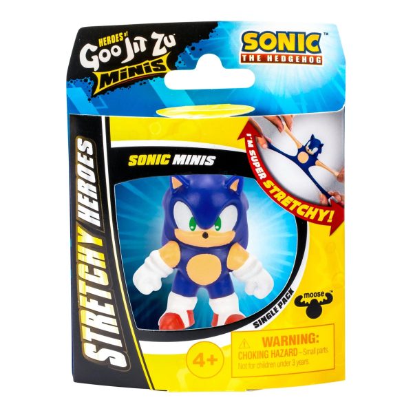 HEROES OF GOO JIT ZU SONIC S4 MINIS SINGLE PACK ASSORTED STYLES Hot on Sale