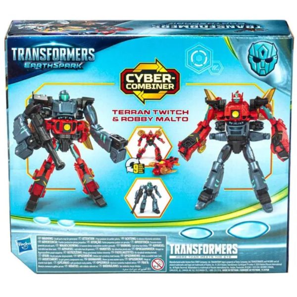 TRANSFORMERS EARTHSPARK CYBER-COMBINER TERRAN TWITCH ROBBY MALTO Cheap