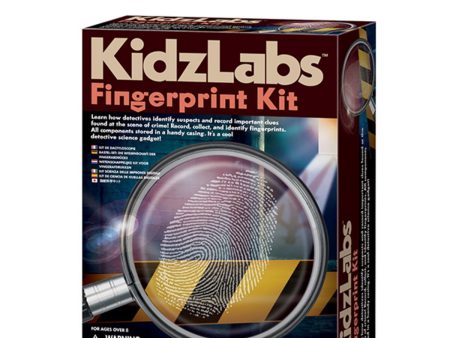 4M DETECTIVE FINGERPRINT KIT Fashion