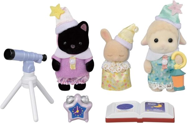 SYLVANIAN FAMILIES Nursery Friends Sleepover Party Trio Sale