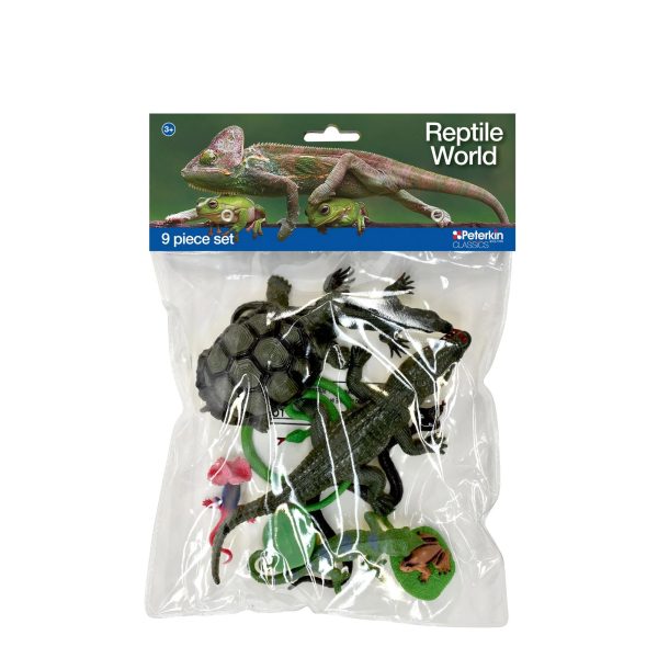 PETERKIN REPTILE WORLD 9PC Supply