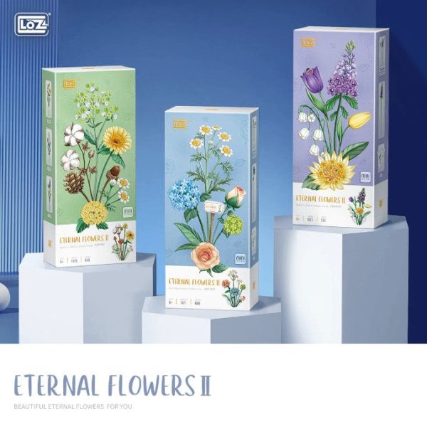 1670 LOZ ETERNAL FLOWERS II on Sale