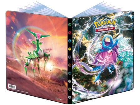 POKEMON PORTFOLIO 9PKT SCARLET N VIOLET 5 TEMPORAL FORCES For Sale