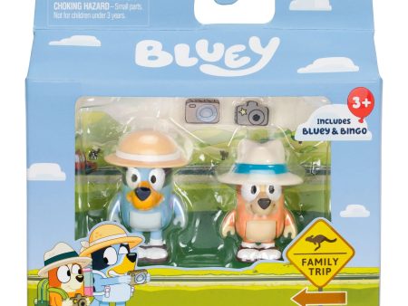 17648 BLUEY S11 FIGURE 2 PACK - ON HOLIDAY Supply