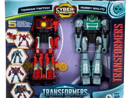 TRANSFORMERS EARTHSPARK CYBER-COMBINER TERRAN TWITCH ROBBY MALTO Cheap