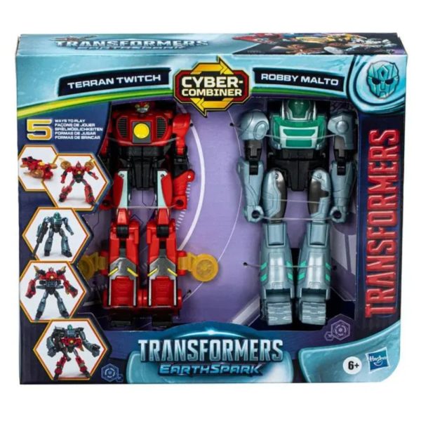 TRANSFORMERS EARTHSPARK CYBER-COMBINER TERRAN TWITCH ROBBY MALTO Cheap