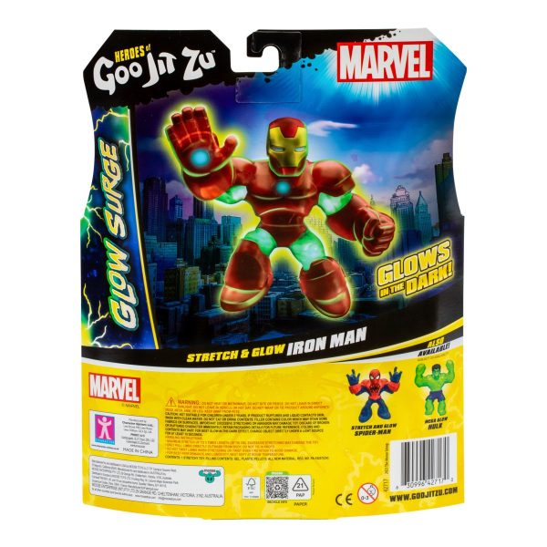 42712 HEROES OF GOO JIT ZU MARVEL S9 W1 HERO PACK - IRON MAN For Sale