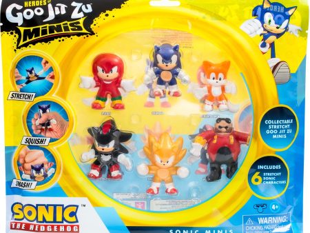 HEROES OF GOO JIT ZU SONIC S4 MINIS 6 PACK Online Sale