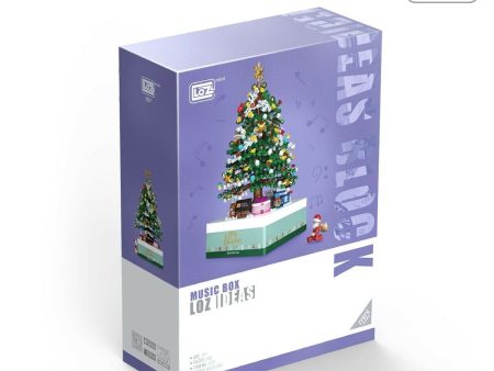 1237 LOZ MINI MUSIC BOX CHRISTMAS TREE Hot on Sale