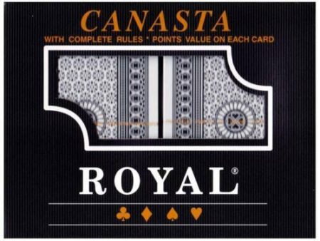 ROYAL CANASTA PLAYING CARDS DOUBLE Supply